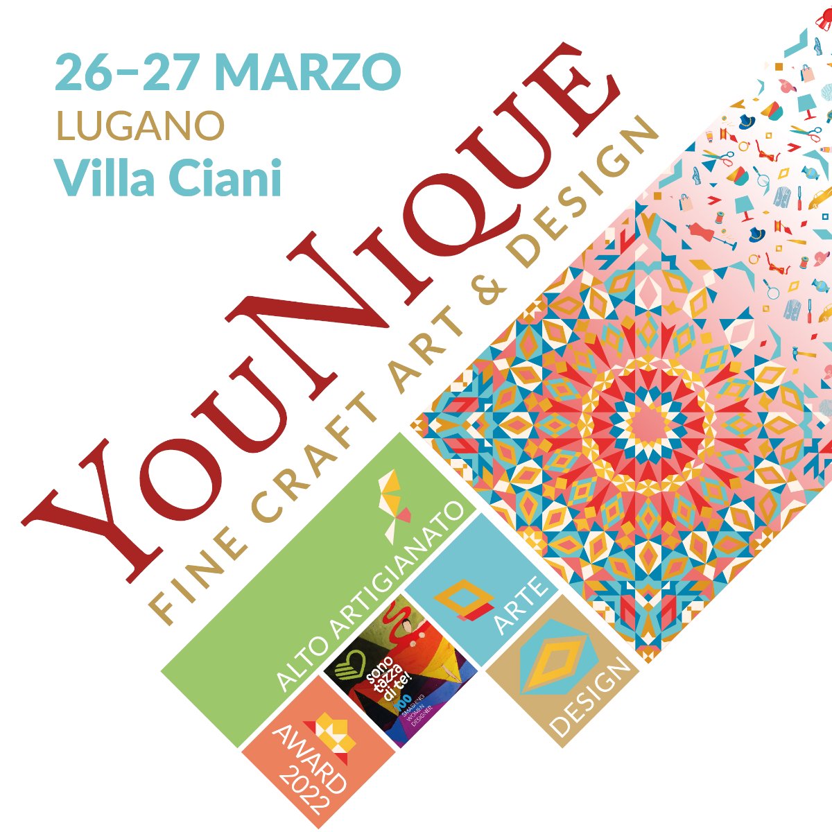 Arte_Seta_Lisio's tweet photo. YouNique Fine Craft Art &amp; Design 2022 - https://t.co/NMNeQhhfuJ https://t.co/J5BX322hRs