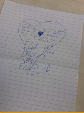 Tack för uppskattning till vår personal efter att elever vaccinerats!  

167 skolor tilldelades av Länstyrelsen i Stockholm , där vi totalt har utfört 20 000 st vaccinationer⭐️