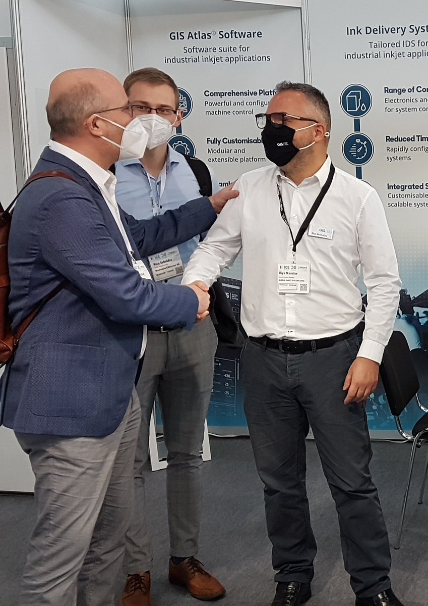 GisInkjet's tweet photo. Positivity reigned @InPrintLive, with our GIS team welcoming a flurry of fresh enquiries and networking opportunities. To learn more, visit https://t.co/vSD0AfDRVy, or email info@globalinkjetsystems.com
#inkjet #softwaresolutions #driveelectronics #fluidcontrol #gisatlas https://t.co/gMOhGvNr2N