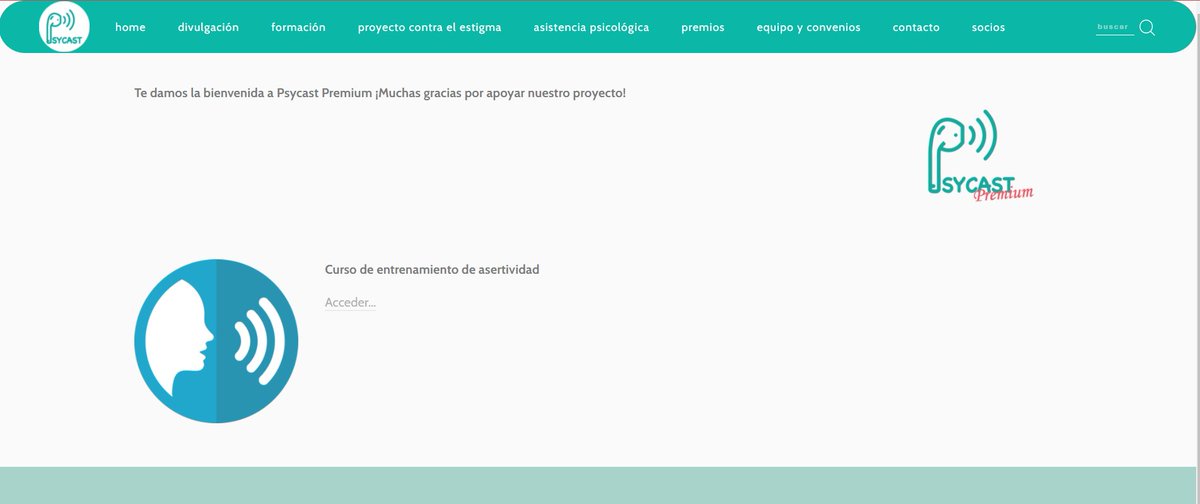 ¡Ya disponible el vídeo de esta semana! psycast.es/socios