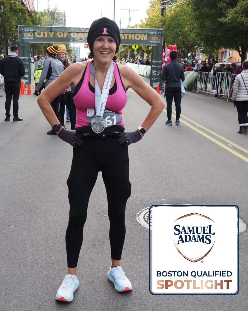bostonmarathon's tweet photo. This week's #QualifiedSpotlight features Lisa Helms.

Diagnosed with breast cancer in 2016, Lisa didn't think her body would ever fully recover from treatment. In 2019, Lisa began her road to recovery by cleaning up her diet &amp; losing almost 40lbs.

#Boston126

(1/2) https://t.co/Z13VXnCPrY