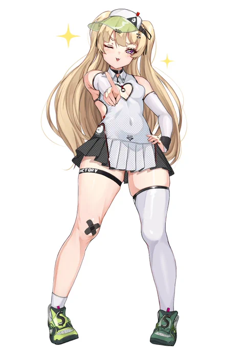 #アズールレーン 
テニスウェアバッチちゃん!🎾✨ 