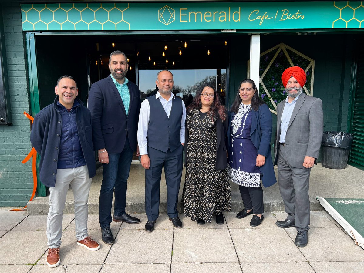 Brilliant partnership with @ekotaacademy, this lovely cafe in Goodmayes Park will subsidise physical activity focussed on deprived communities, women and the disabled. Thanks @arfanakram @4Hussain for your support and @ECB_cricket for our next funding partnership.