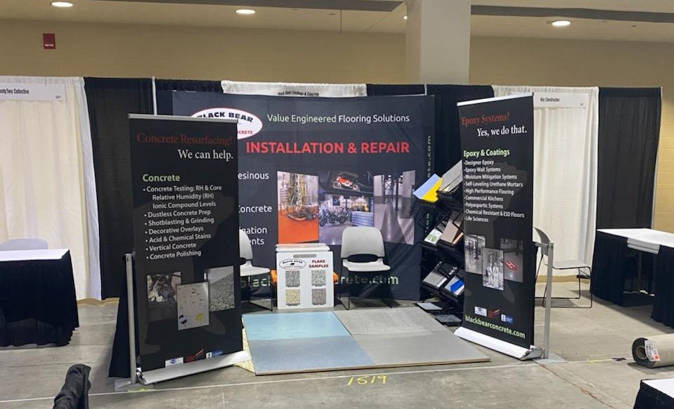 BlackBearCC's tweet photo. Here we go! Come visit the Black Bear team at @NE_CANN Boston at the Hynes Convention Center. Step inside our booth #1519 and into innovative flooring for the #cannabis industry.

#cannabiz #necann #cannabiscommunity #boston #construction #event #getfloored https://t.co/WJjDS6NBoF