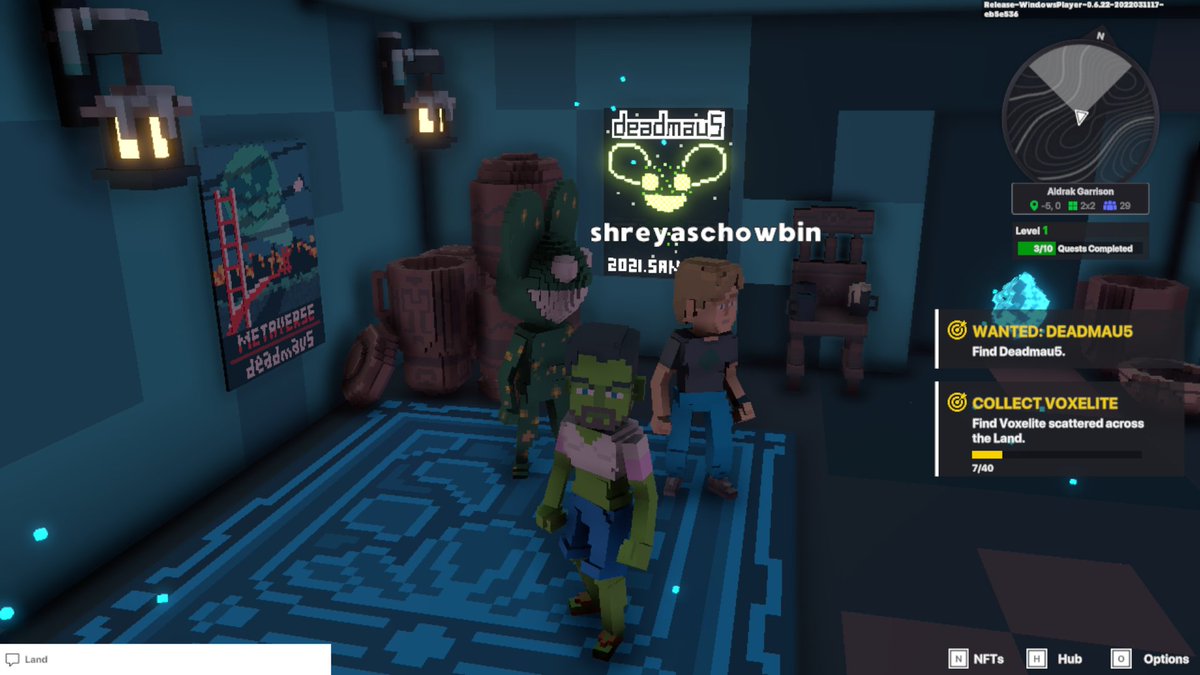 sibhog's tweet photo. @TheSandboxGame @deadmau5 I just participated in the daily #SandboxAlphaS2Contest for a chance to earn up to 1,000 $SAND! Starting March 17 - Selfie with Deadmau5. Check out my screenshot below!
👇 #SandboxAlphaS2 https://t.co/sdnUqfl7Mt