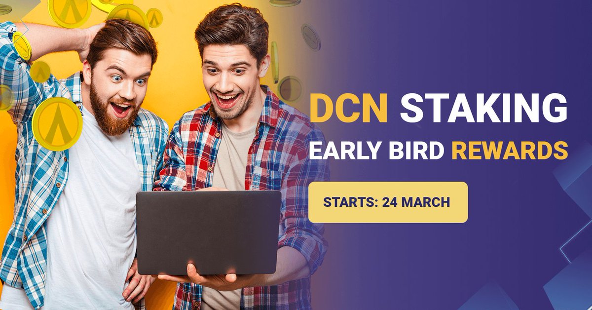 dentacoin's tweet photo. 🥳 Dentacoin Staking is launching in less than a week! Get your wallets ready with DCN on Optimism. The first 100 stakers will get a special bonus.➡️ How to get your bonus?
- Swap your DCN to DCN on Optimism network 
- Join the early entrants list:
https://t.co/obDG2Tt4py https://t.co/PMk1nOY7tp