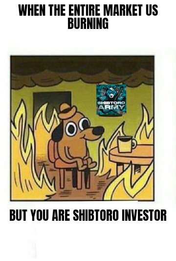 <a href="/shibtoro/">ShibtoroBabyApe</a> My entry:
U dont have to worry about market dip when you are invested in the right place
Hope uh guys like it
<a href="/A__lex86/">Alex</a> <a href="/Mi_lli99/">Milli .NYAN🔫😼</a> <a href="/Li_si66/">Lisi</a> <a href="/Sinajj10/">Sinajj</a> <a href="/D__ja/">⚡Dooja⚡</a> <a href="/K_han789/">Khan</a>
<a href="/Urshiva2/">Urshiva</a> 
<a href="/Lach__u7/">Lachu</a> 
Check out guys