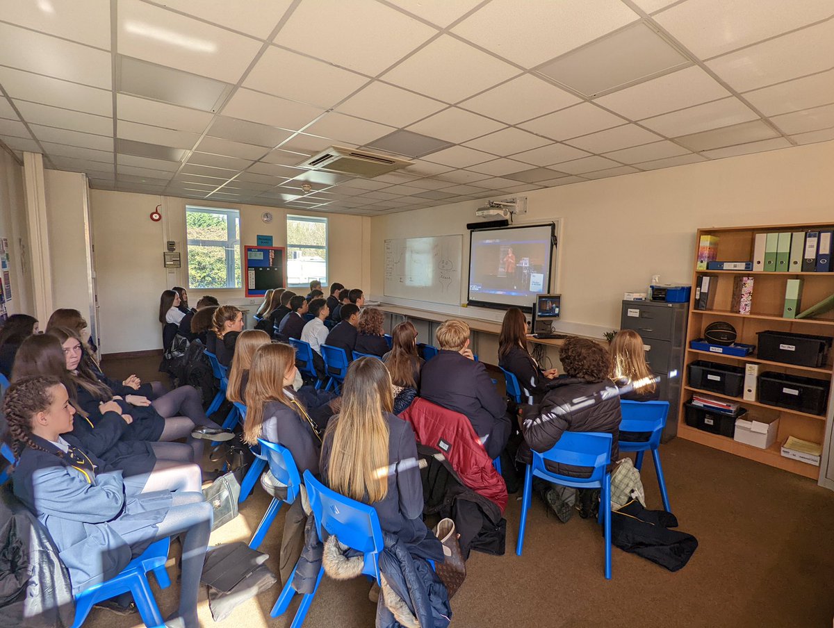 Some of our Year 9 and 10 Scientists participated in the GCSE Science in Action conference yesterday. They were treated to 5 speakers talking on a range of topics including astronomy which was a favourite by the students! Thank you to Mr Spiller <a href="/MrSpillerSci/">Graham Spiller</a> for organising!