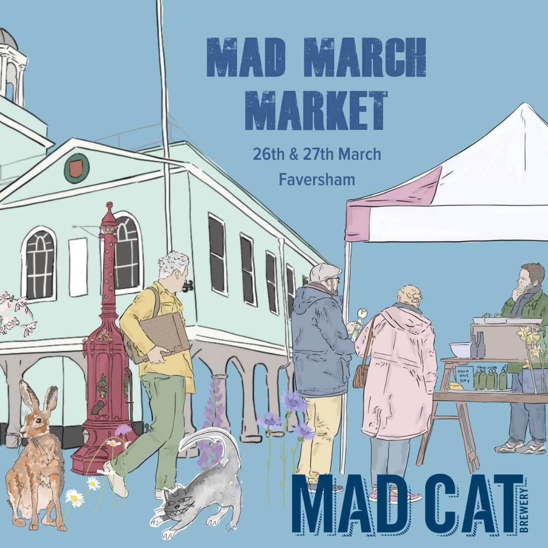Another double market weekend! Tomorrow you will find us in our regular pitch on Faversham Market and on Sunday morning we will be at Staplehurst Market. As the sun has promised to shine all weekend, why not pop along and simple some of our craft beers?