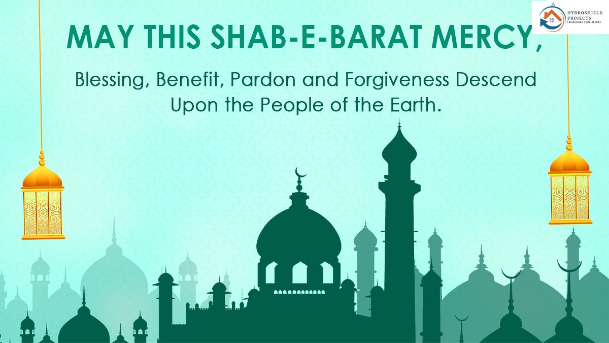 Hydroshieldproj's tweet photo. This Shab E Barat Will fill your life with blossoms and prosper your life. Happy Shab e Barat to all.
#shabeebarat #peace #love #forgiveness #pure #blessings #hydroshieldprojects https://t.co/9HsEd5z2Iy