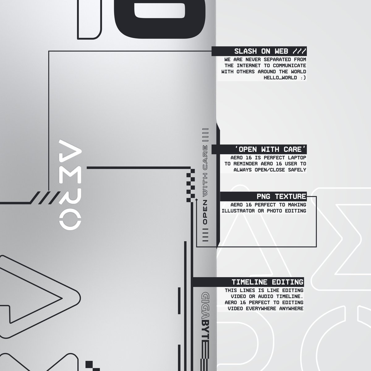 arditozrs's tweet photo. #YouWishWeDesign #TeamAERO
As Street Photographer and Illustrator Enthusiasts, Aero 16 so perfect for me, so I'm joining to TeamAero with Futuristic Industrial Style on Aero 16.

Thank you 
@AorusOfficial https://t.co/krkDspB6F2