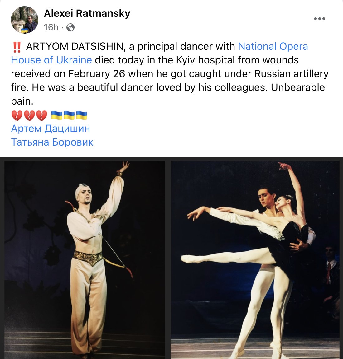 Simon Shuster on Twitter "One of the world's great ballet masters