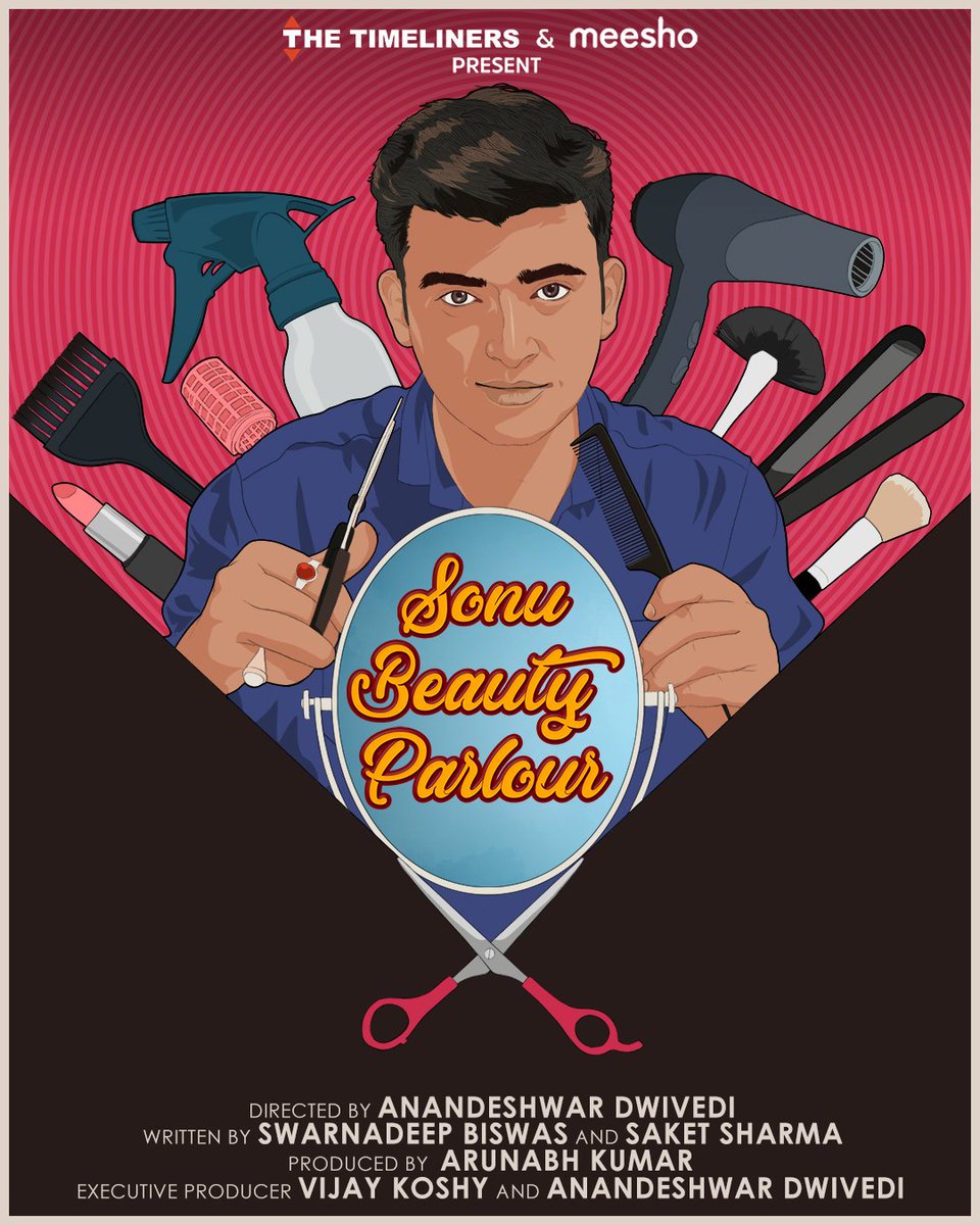 the_timeliners's tweet photo. Sonu Beauty Parlour mein aapka swagat hai, jahan aapko 'Cocktail ki Deepika' se lekar 'DDLJ ki Kajol' tak, sabka makeover milega.💄💅👰‍♀️ #TrailerOutTomorrow

#SonuBeautyParlour Presented by @meeshoapp 🏬 https://t.co/Ve9XpQBSvQ