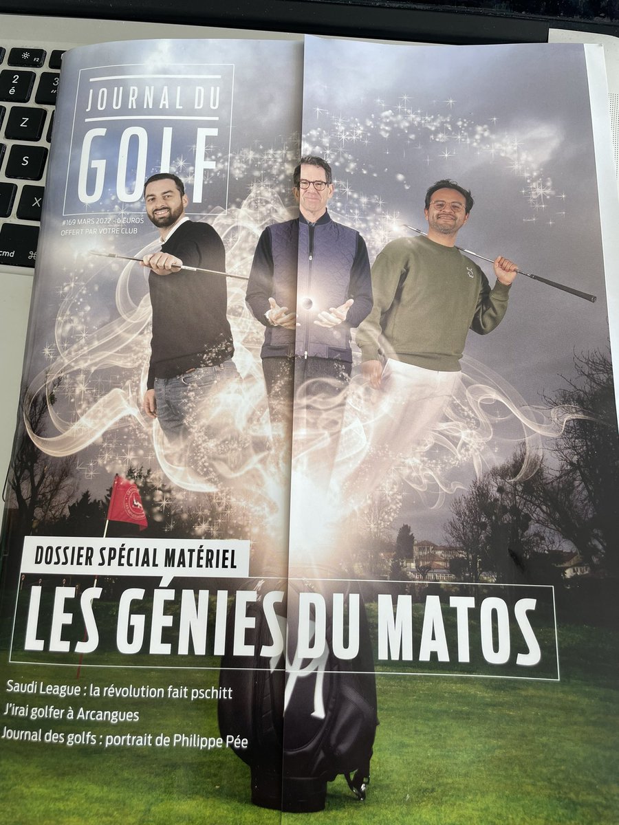 JDG 169 est là ! <a href="/JournalduGolf/">Journal du Golf</a> <a href="/thomaslinard17/">LINARD Thomas</a> <a href="/JLawsongolf/">John Lawson</a> @EdvarVega <a href="/GolfPlus_/">GOLF PLUS</a> #golf Photo by Pauce <a href="/Qifran/">Franck Valadier 🏒🦈</a>