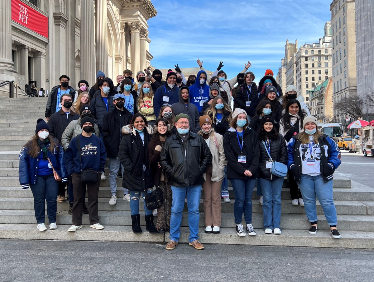 Thank you to Mr. Riehle, Mr. Carruth and all of the chaperones that persevered through an unprecedented beginning so that Taylor Choir students could experience amazing adventures in New York!
<a href="/THS_Mustangs/">James E. Taylor High School</a>