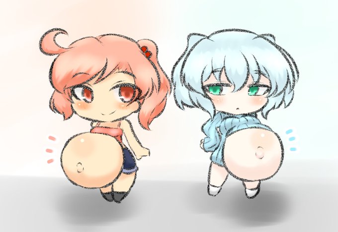 素材目的でぱぱっと描いたちびキャラVer.置いときます 