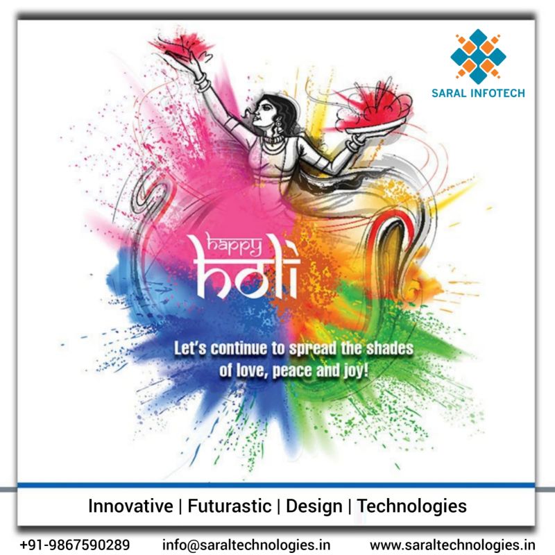 saralinfotech's tweet photo. Happy Holi 2022 !!!

परमपिता परमेश्वर का ऐसा रंग लगाओ की छुडाने से भी ना छुटे!

शक्ति सहंशिल्ता स्वच्छता खुशी प्रेम निर्भयता सुख मधुरता आनंद पवित्रता का रंग आपके जीवन में प्रप्त हो
#holi2022 #holifestival https://t.co/bMq2K9jHb4