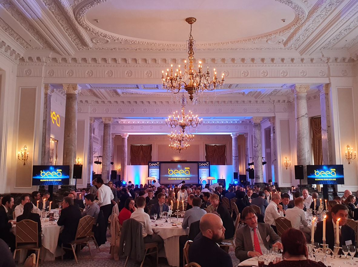 Zytronic's tweet photo. We're at the @landmarklondon for @TheBEEAs!
We're contenders for the Engineered Product of the Year award for our ElectroglaZ™ transparent power delivery technology - wish us luck for the awards ceremony!
#ElectroglaZ #BEEAs #BEEAS2022 https://t.co/RwxN29DtkH