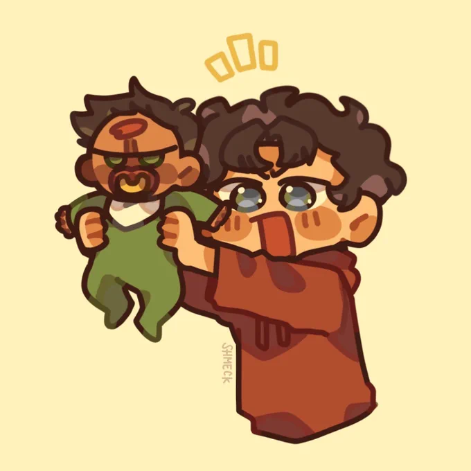 Issa baby dami doodls #batfamily 