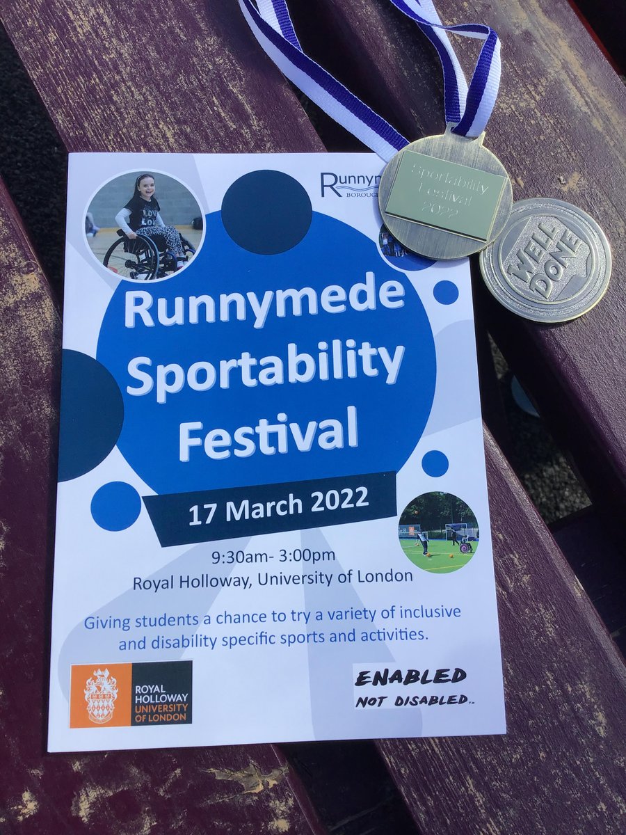 Our additional needs pupils enjoyed an amazing Sportability event <a href="/RHULSport/">Royal Holloway Sport</a> trying out a range of activities - their fav being wheelchair basketball. A big thank you to all the organisers and
<a href="/RunnymedeBC/">Runnymede Borough Council</a> &amp; Carlone Ltd for providing great transport service! #includeinspireinvest
