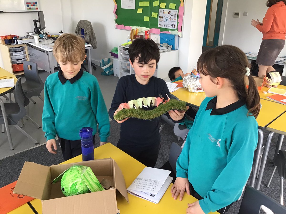 SPFJuniorSchool's tweet image. Sharing our wonderful homework of litter bugs, made from waste collected at home. @SPFJuniorSchool @SPFSchools #fabulousfitz #thinkchange