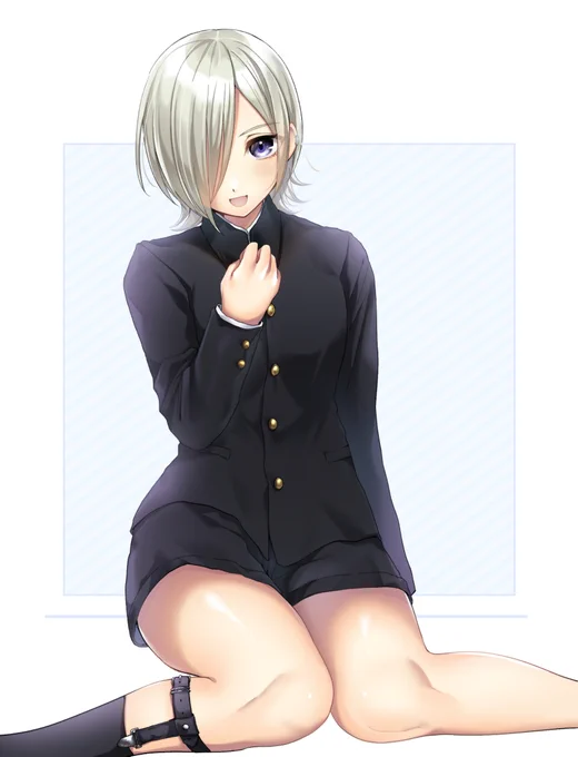 ミアちゃん学ラン着てほし～ 
