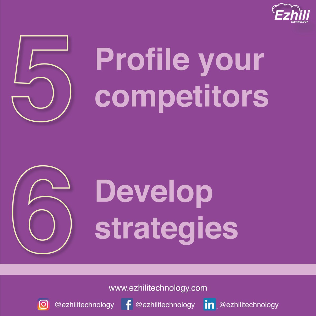 ezhili_tech's tweet image. Do you know How to Develop Your Marketing Strategy.
Then you must definitely checkout this post.

Follow us on : @ezhili_tech 

Website : ezhilitechnology.com

#marketing
#digitalmarketing
#business
#socialmediamarketing
#seo
