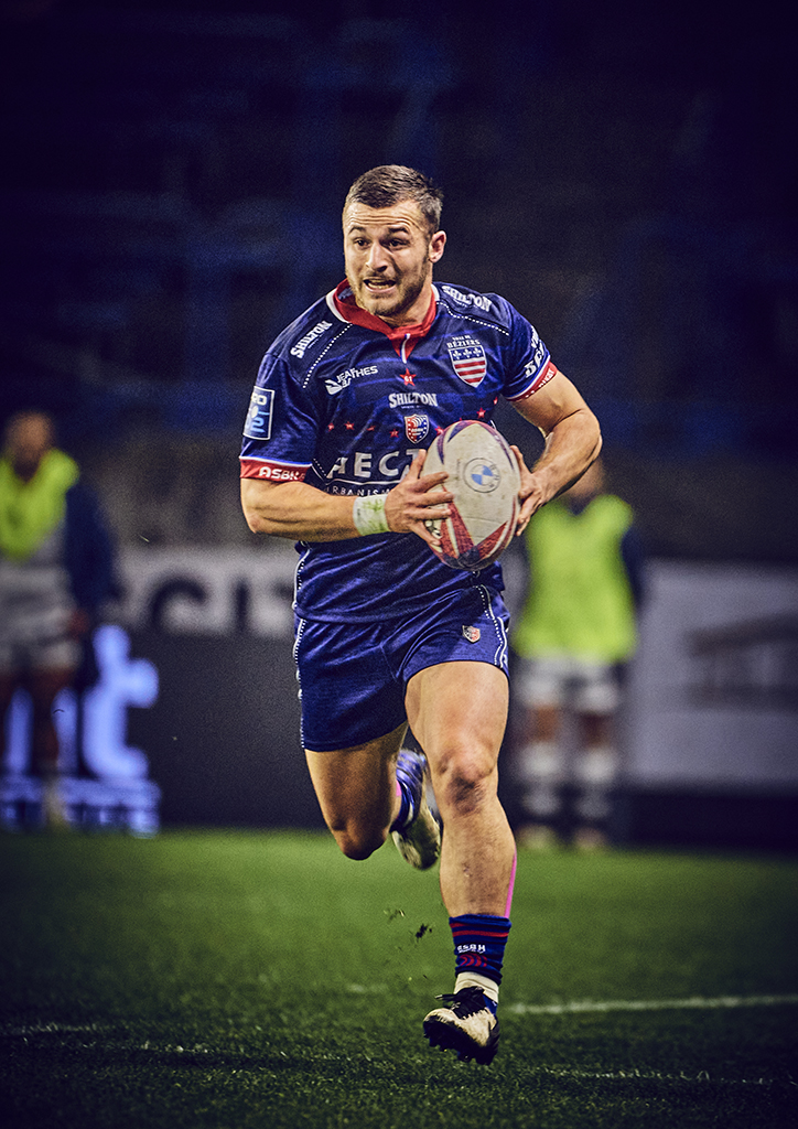 ASBHOfficiel's tweet photo. 👉 Félicitations 👏 #RomainUruty pour ton essai inscrit avec les "grands" 🔴🔵... Il est le premier d'une longue série à venir 🤩
📸 Jérôme GERLE - @VilleDeBeziers
#ASBHUSM #ASBHFormation #AquiEsBesiers https://t.co/Obi1ONJLj2