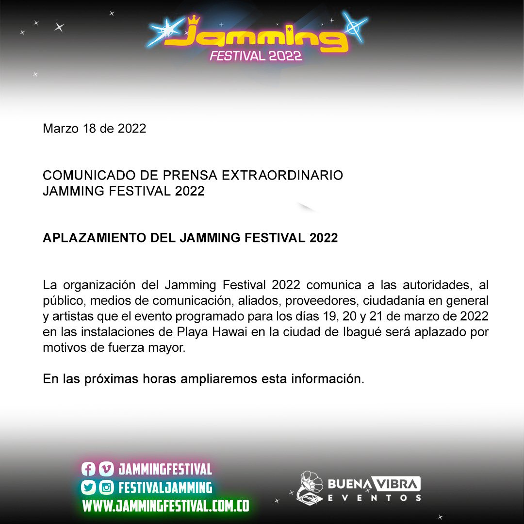 FestivalJamming's tweet photo. https://t.co/Vb1ondWeoL