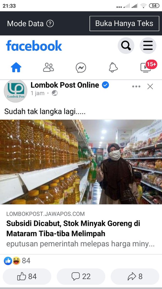 Pemerintah yang akali rakyat atau para mafia minyak goreng? Saya jadi bingung.
Siapa yang akali siapa?