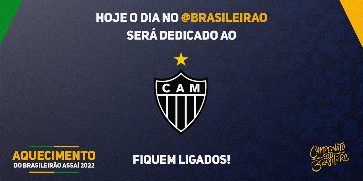 Brasileirao's tweet photo. #AquecimentoBR22
@Atletico
#BRCAM 🐔 https://t.co/kzVKj5sEtb