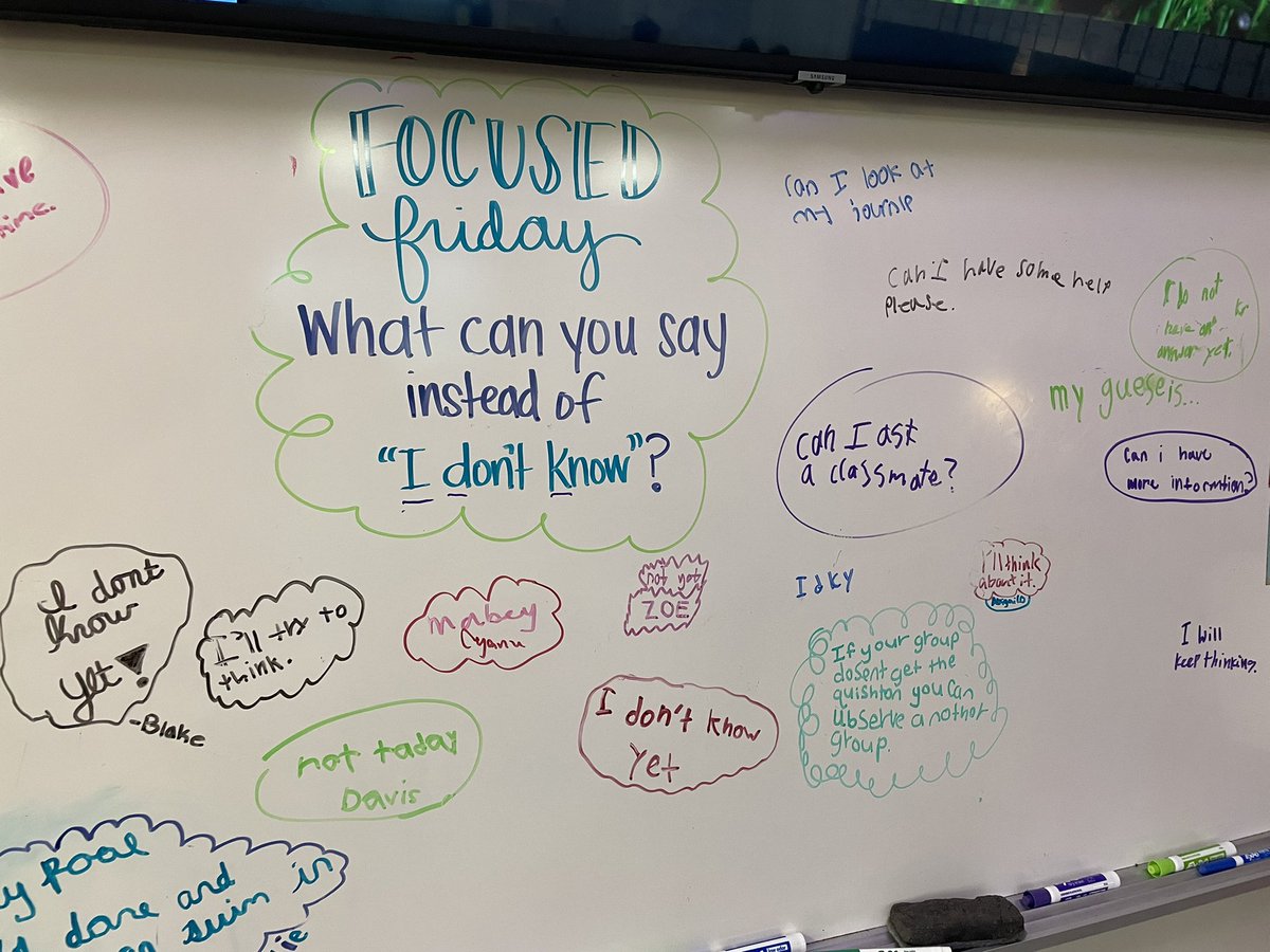 What a GREAT conversation during our morning meeting! We are stepping up to 4th grade and learning to be independent thinkers! #fishermarchmadness <a href="/FisherElem/">Fisher Elementary</a>