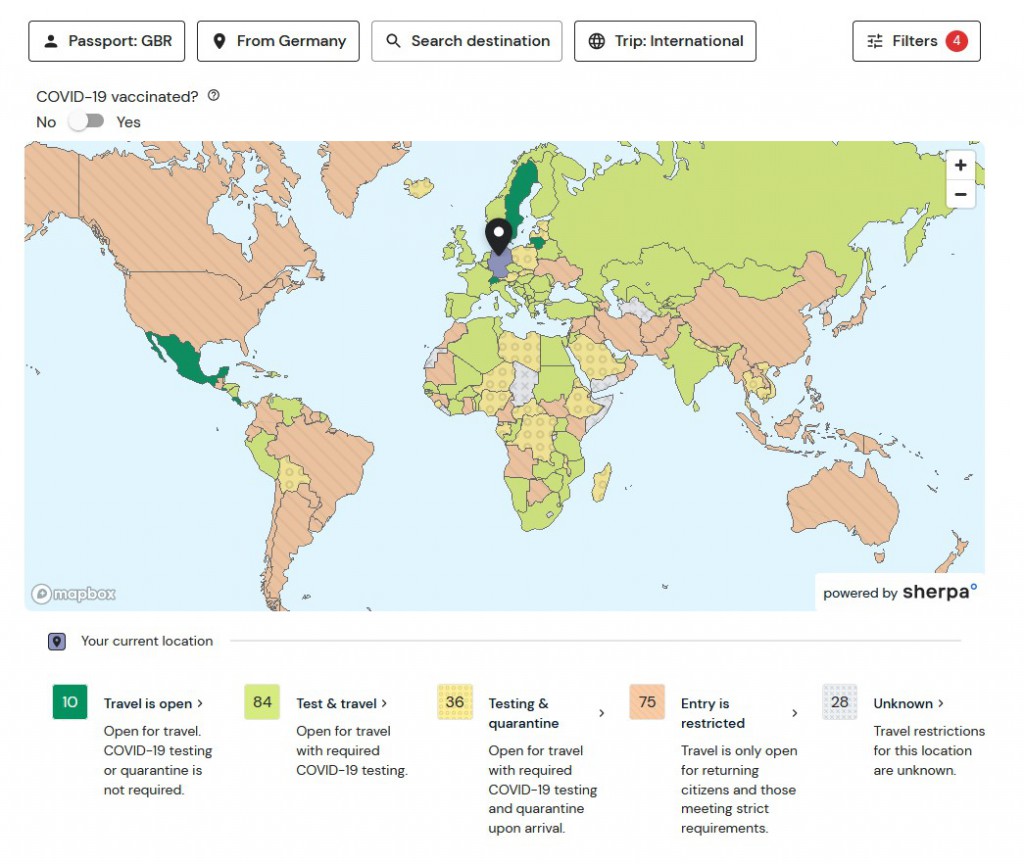 battlefacePlan's tweet image. Travelling while unvaccinated is difficult but possible.

battleface's #TravelTool makes it easier.

Check it out here: bit.ly/3so6w8e #unvaccinatedtravel