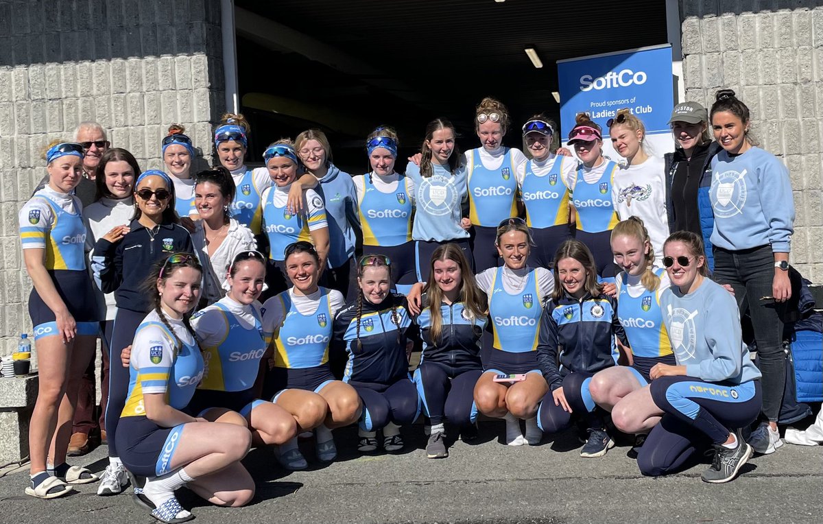 Congratulations to <a href="/UCDLBC/">UCD Ladies Boat Club</a> for winning the Sally Moorhead Trophy and Corcoran Cup today. Great support from so many including <a href="/ucdsportsclubs/">UCD Sport</a> <a href="/UCDSPORT/">UCD Sport</a> <a href="/ucddublin/">University College Dublin</a> and <a href="/SoftCoGroup/">SoftCo</a>