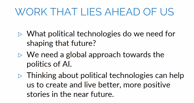 SFCafeLeuven's tweet image. “AI directs and choreographs us” @MCoeckelbergh @ai4_belgium, #EUAIWeek 18/03/2022