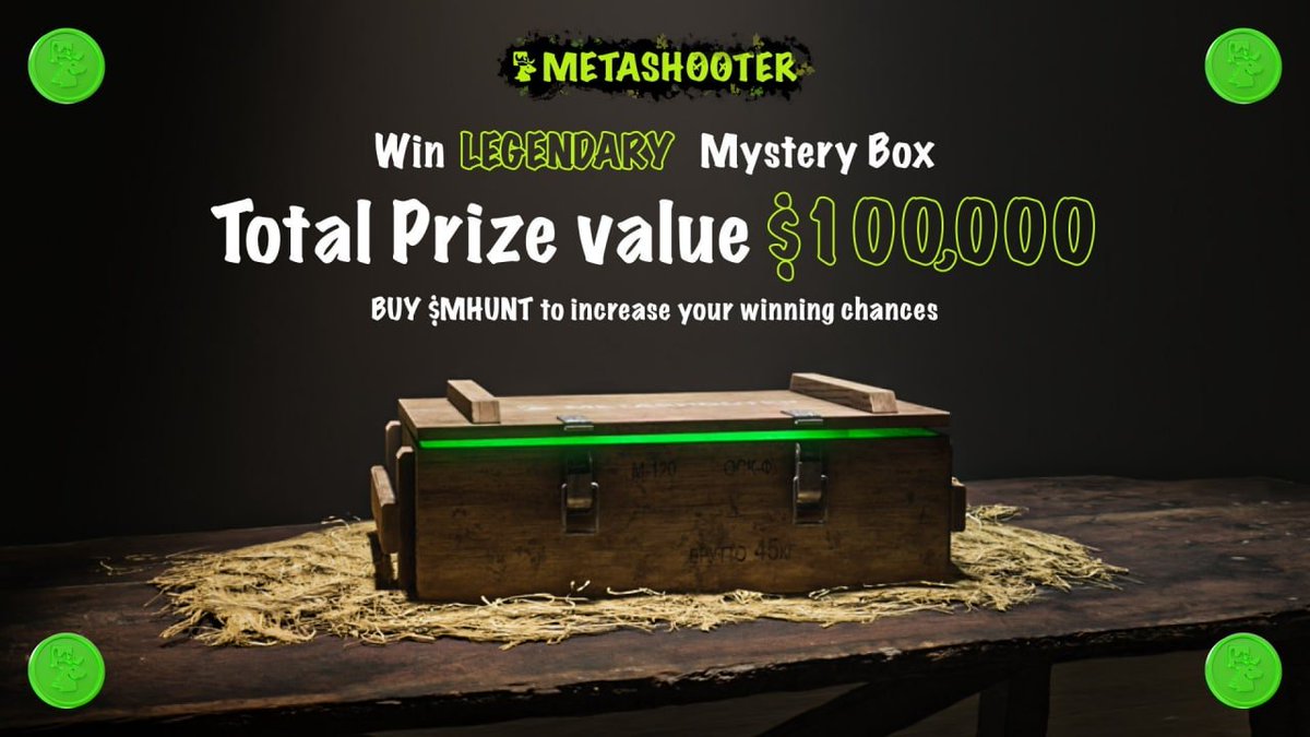 CryptoTownEU's tweet photo. 🚀 Airdrop: MetaShooter
💰 Value: $100,000 Pool
👥 Referral: +5 Entries
📅 End Date: 15th April 2022
🏦 Distribution Date: 30 April 2022

Go to the Airdrop page
https://t.co/4KlCSHKBfp

#Airdrop #Airdrops #Crypto https://t.co/0LzGvzfLbI