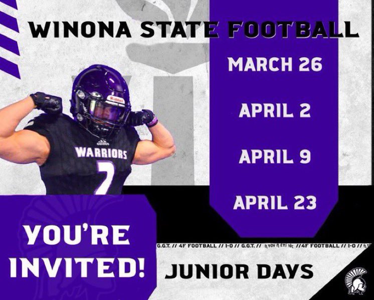 TysonCooreman's tweet photo. Thank you @FBCoachBailey for the junior day invite! https://t.co/De1m8Twemn
