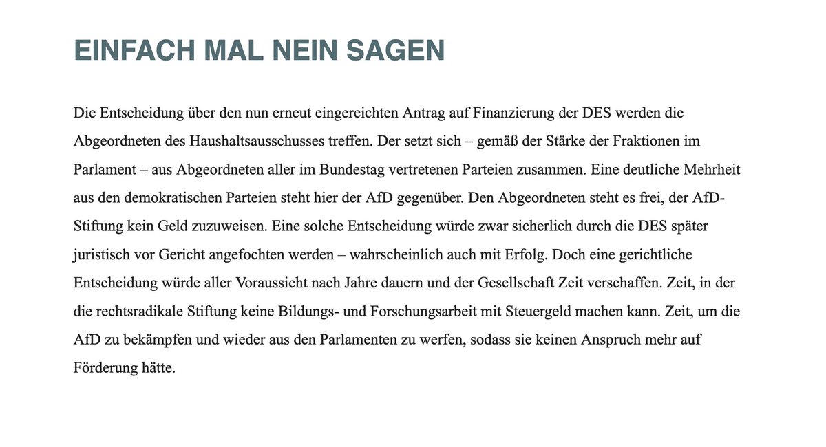 derrechterand's tweet photo. wir sagen #DESwirdNix https://t.co/7IhUwXojQN