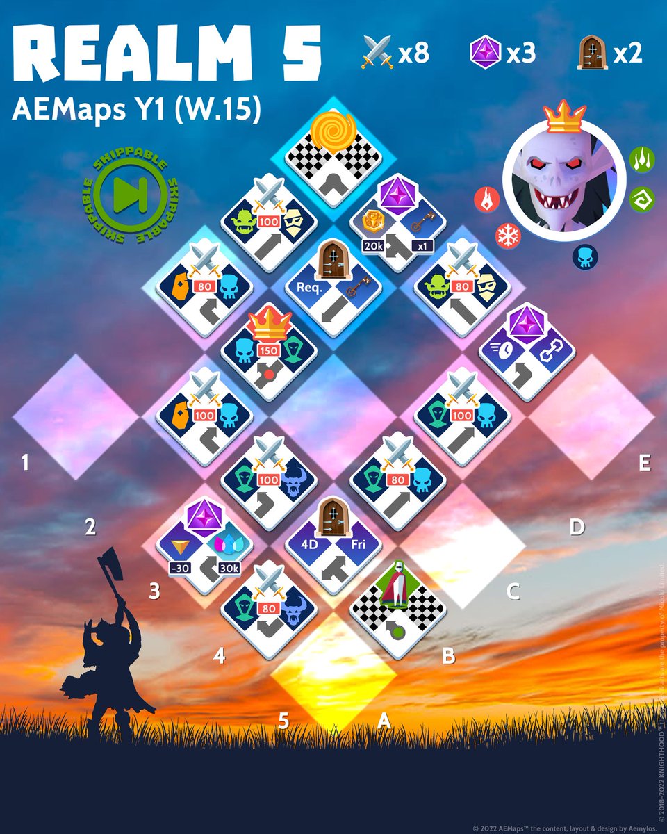 aemylos's tweet photo. AEMaps Y1 - the last batch of week 15.
See you all next monday, have a nice weekend and good luck!

#knighthoodgame #theriftmaps https://t.co/WOLw1dBX8W