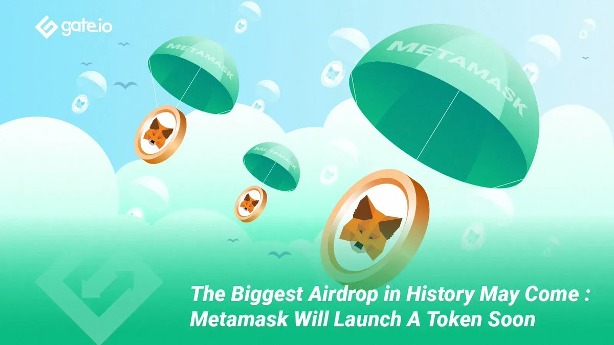 😀 #MetaMask will launch #tokens. Once confirmed for #airdrop, it may become the largest in the history of #cryptocurrency！

🌟 What is the development of the MetaMask token issue? 
🌟 How to complete the interaction with MetaMask?

👉 Read more at: gate.io/blog_detail/65…