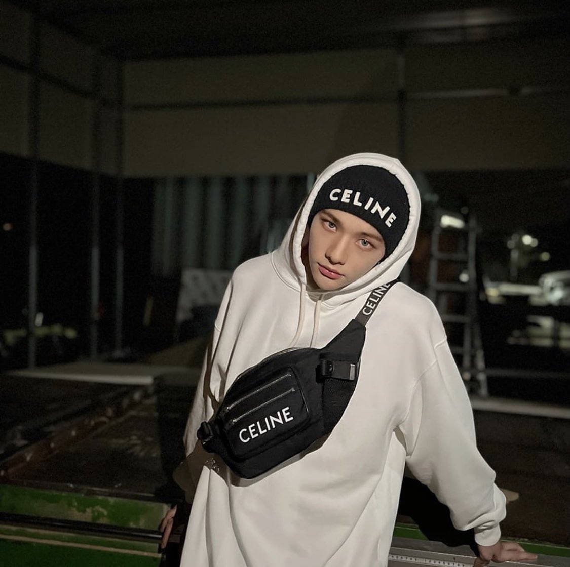 セリーヌヘアバンド CELINE(セリーヌ) アンゴラ／ウールヘアバンド