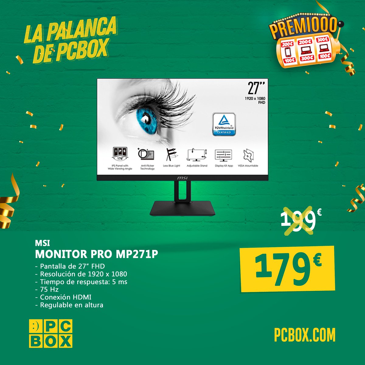 PcBoxCoruna's tweet photo. Seguimos con la promo de #lapalancapcbox https://t.co/ZiZDjPIwBx