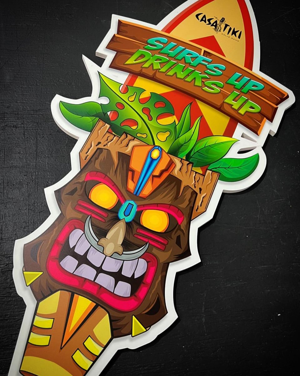 Our motto is simple... Surfs Up - Drinks Up 🏄🏼🍹 #casatikimiami