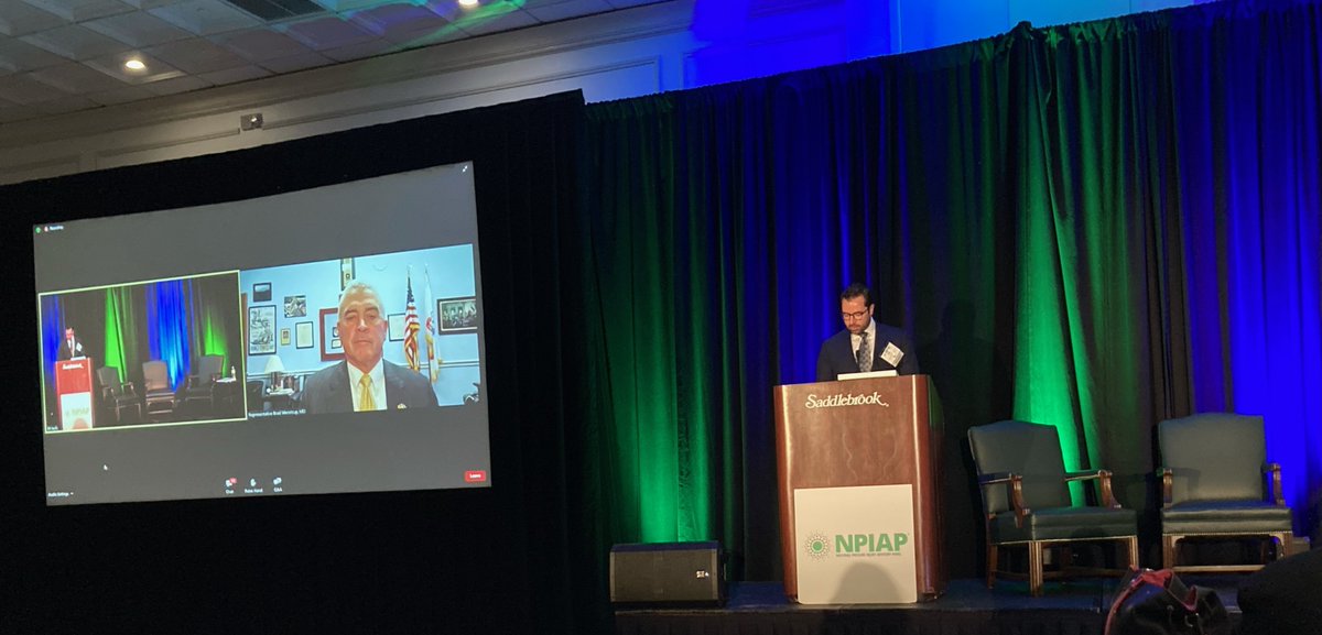 NPIAP President <a href="/DrWmPadula/">Bill Padula, PhD</a> and Chair of the Doctors Caucus, Congressmen <a href="/RepBradWenstrup/">Rep. Brad Wenstrup</a> discuss pressure injuries at NPIAP's Annual Conference. #NPIAP2022