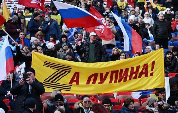 KapitanKenguru's tweet photo. Лужники сегодня.. https://t.co/tHgPUQCdxv