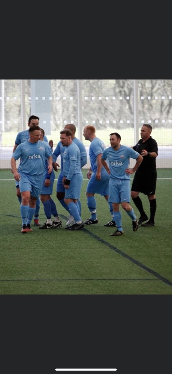 RaffaVets's tweet photo. The dust settles on a 2-1 win vs @NavyFootball1 vets. Time to rest and patch up ahead of game 2 vs @Armyfa1888 vets next Wednesday. Good couple days all round @RAFSRT @RAFLadiesFC #winnersaregrinners #puaf https://t.co/RsFO872Pao