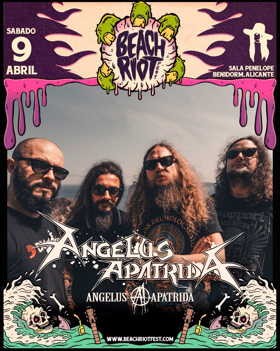 Encantados de formar parte de la primera edición del Beach Riot Fest de Benidorm, con bandazas como Soziedad Alkoholika, Niña Coyote eta Chico Tornado, The Capaces, Rosy Finch, True Enemy y Punko! UK. ¡Va a ser brutal! Más info en beachriotfest.com 🔥