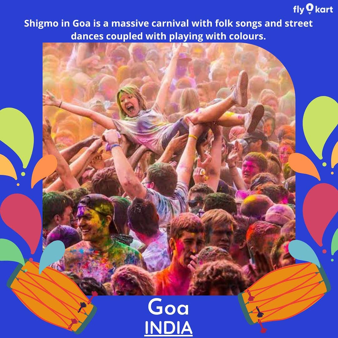 fly0kart's tweet photo. Let the colors of Holi spread the message of peace and happiness.
Express your love in the form of colors.
Happy Holi!
.
.
.
.
#fly0kart #reinventtravel #happyholi #holi #holifestival #goa #uttarpradesh #maharashtra #travelling #traveling #travelholic https://t.co/OURQXzelR4