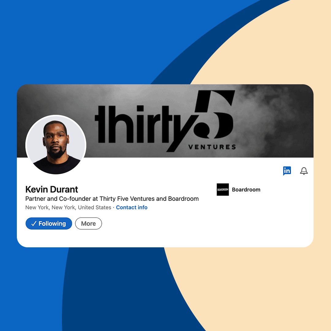 LinkedIn tweet media