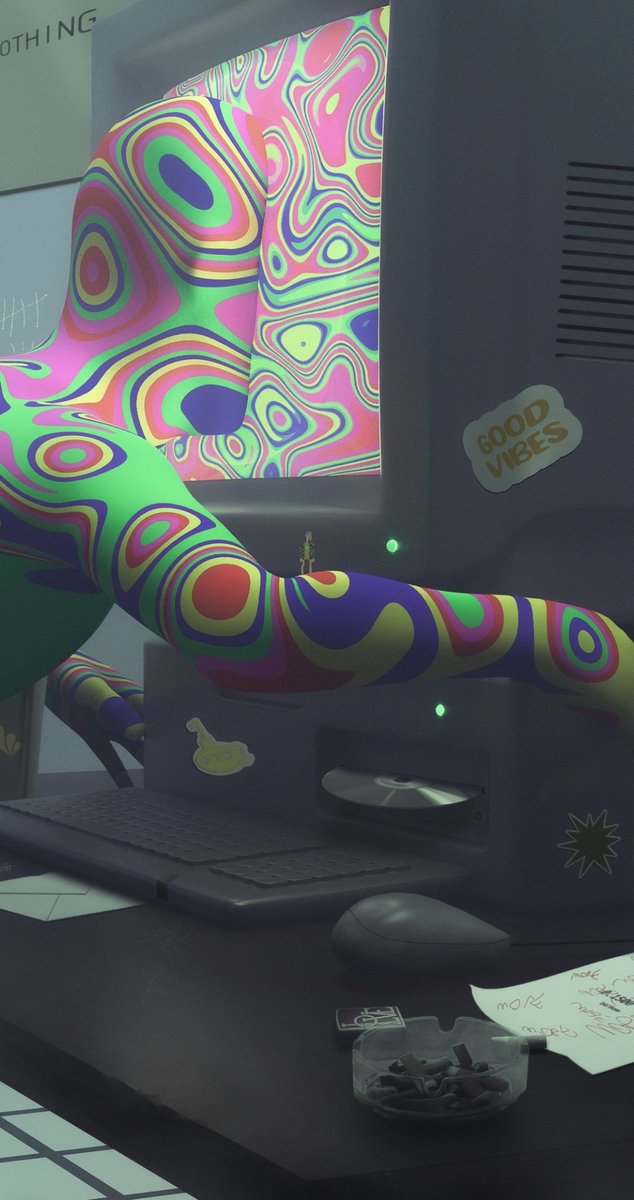 I just changed the reserve price for Change your Life 
0.1 $ETH

I made the work on Autodesk Maya and then proceed on Photoshop..
Very often we are in search of perfection, escaping from reality and building a prison in virtual life

foundation.app/@gio_masia_art…